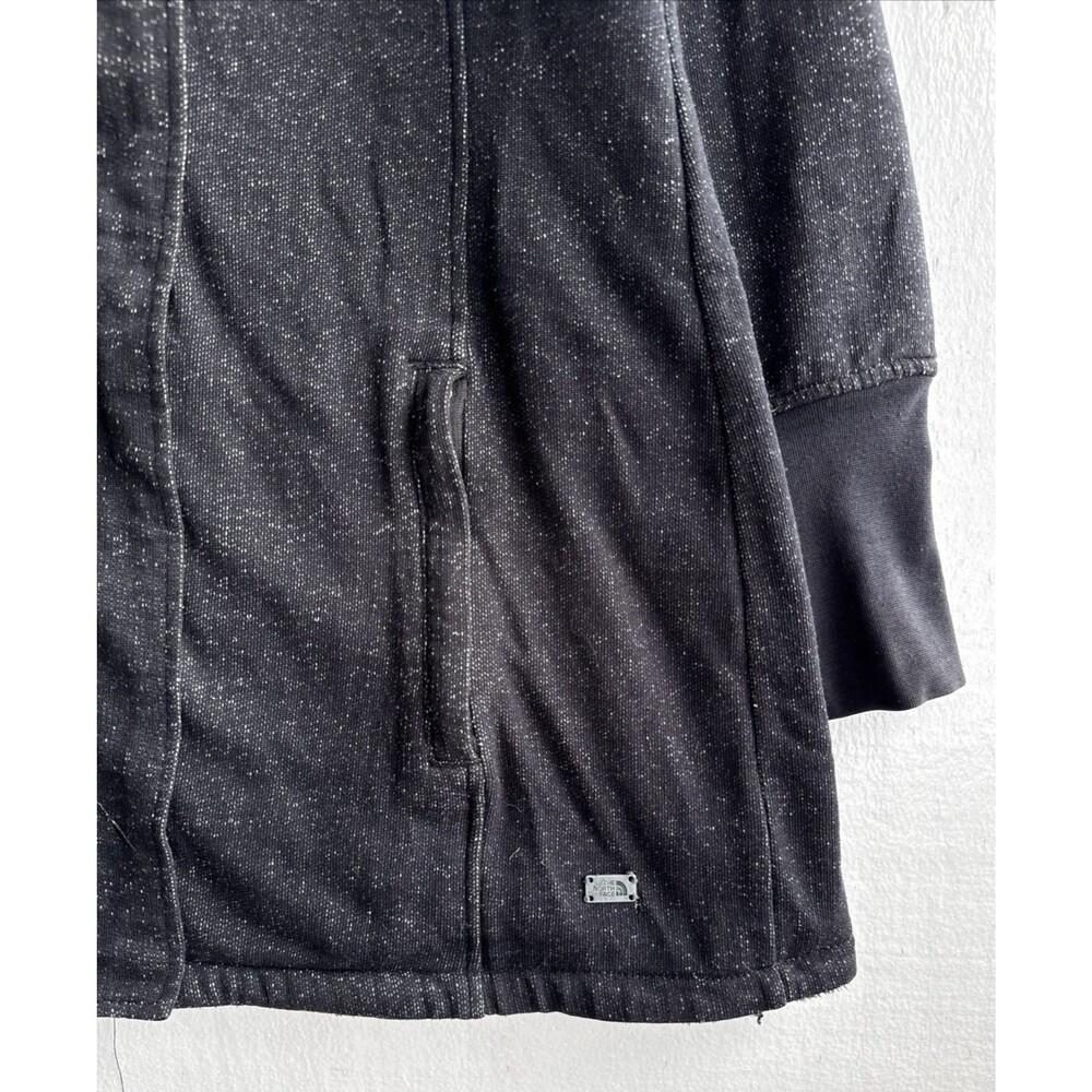 The North Face Women’s XL Black Dionne Plush Lined Hooded Long Jacket $249MSRP - Picture 5 of 10